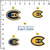 University Of Wisconsin-Eau Claire Spirit Logos 50Ct Sticker Pack Miscellaneous 50 Ct. Sticker Pack - 2 of 4