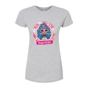 Women's - LOL Surprise! - Royal Rebel Fitted Graphic T-Shirt - 1 of 3
