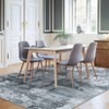 Area Rugs for Living Room Bedroom, Modern Abstract Machine Washable Rug Soft Rug, Low Pile Non Slip Carpet - 2 of 4