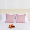 PiccoCasa Woven Striped Lumbar Throw Decors Rectangle Pillow Case 2 Packs - 3 of 4