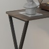 Garvee Narrow Console Table, 2-Tier Farmhouse Sofa Table with Shelves, 41.3 Inch Long Hallway Table, Behind Couch Table - 4 of 4