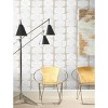 RoomMates Mid-Century Beads White Peel and Stick Wallpaper: Removable Vinyl, Geometric Abstract, 30.75 Sq Ft Coverage - 4 of 4