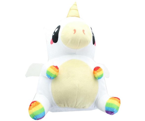 Glitter Galaxy 6-Inch Rainbow Hair White UniCow Collectible Plush