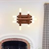Bella Depot Farmhouse Dimmable Led Wall Light with Remote - 2 of 4