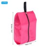 Unique Bargains Waterproof Outdoor Travel Portable Shoes Bag with Zipper 4 Pcs - 2 of 4