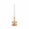Glass Taper Candle Holder - Modern Decorative Candlestick for Home, Office, Bedroom & Living Room - Elegant Tall Contemporary Accent Decor - 4 of 4