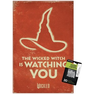 Trends International Wicked: For Good (2025) - The Wicked Witch Is Watching You Unframed Wall Poster Prints - 1 of 4