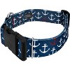 Country Brook Petz 1 1/2 Inch Deluxe Dog Collar - Summer Breeze Collection - 2 of 4