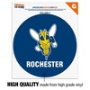 University of Rochester Primary Logo Automotive Car Window Locker Circle Bumper Sticker - 3 of 4