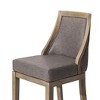 Maven Lane Vienna High Back Vegan Leather Bar Height Bar Stool - 4 of 4