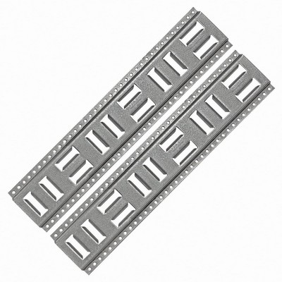 SNAP-LOC Fast-Track E-Track 24 Inch 2-Pack USA Galvanized Steel Horizontal Vertical