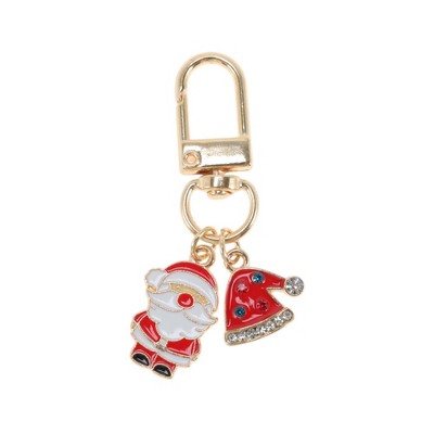 Unique Bargains Christmas Keychain Lobster Clasp Keychain Zinc Alloy 2.17"