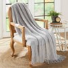 The Lakeside Collection Cable Knit Cozy Throws - 3 of 4