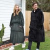 Catalonia Womens' Full Body Oversized Blanket Hoodie Sweatshirt, Extra Long Wearable Fleece Pullover, Gift for Women Wife Girlfriend - 2 of 4