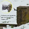Oxford Cloth Winter Outdoor Faucet Frost Protection Cover, Style: Hook and Loop Fastener Model(Black) - 4 of 4