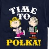 Men's - Peanuts - Sally and Linus Oktoberfest Time To Polka Short Sleeve Graphic T-Shirt - 2 of 4