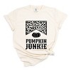 Simply Sage Market Leopard Pumpkin Junkie Garment Dyed Tee - 2XL - Ivory - 2 of 4