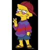 Men's The Simpsons Cool Lisa Pull Over Hoodie - 2 of 4