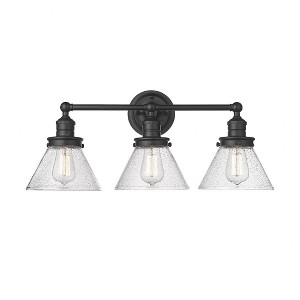 Millennium Lighting Eyden 3 - Light Vanity in  Matte Black - 1 of 3