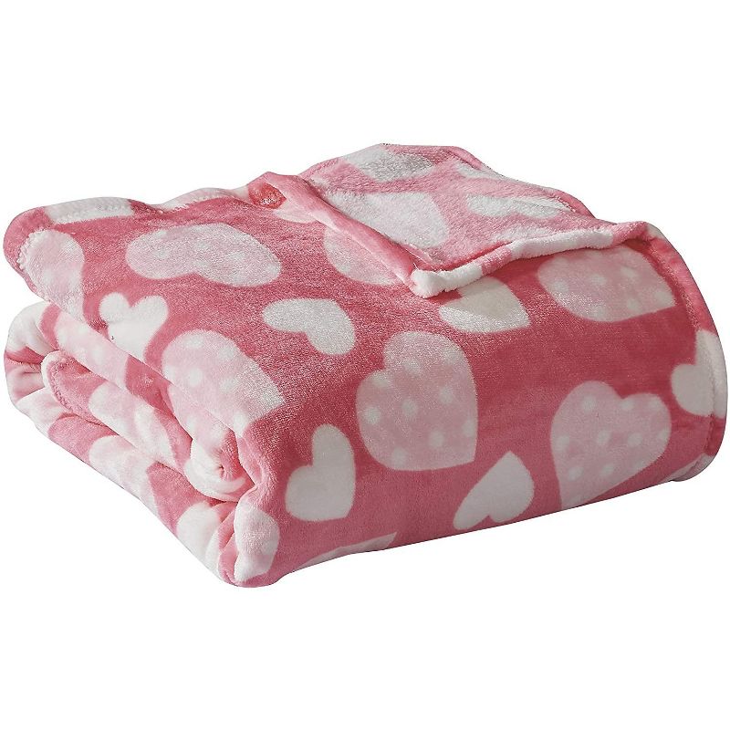 Valentine's Day Love & Hearts Collection Ultra Plush & Comfy Throw Blanket (50" x 60"), 3 of 4