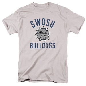 Men's Southwestern Oklahoma State University Official SWOSU Bulldogs Logo T-Shirt - 1 of 4