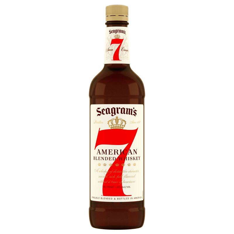 Seagram&#39;s 7 Crown American Whiskey - 750ml Bottle, 1 of 9