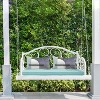 Aoodor 46.5'' x 17.7'' x 3'' Patio Bench Cushion, Olefin Fabric Slipcover Sponge Foam, Outdoor Use - 2 of 4