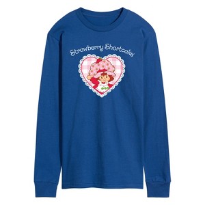 Men's - Strawberry Shortcake - Coquette Heart-Men's Long Sleeve Graphic T-Shirt Long Sleeve Graphic T-Shirt - 1 of 3