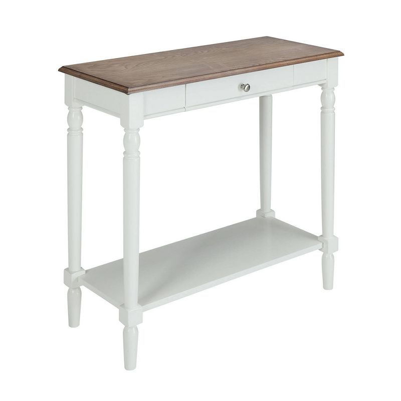 French Country Hall Table with Drawer and Shelf - Breighton Home, 1 of 5