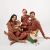 Leveret Matching Family Christmas Pajamas Red and Green Striped - 4 of 4