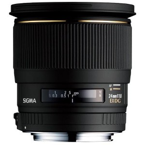 Sigma 24mm f/1.8 EX DG Aspherical Macro Large Aperture Wide Angle Lens for Nikon SLR Cameras - 1 of 1