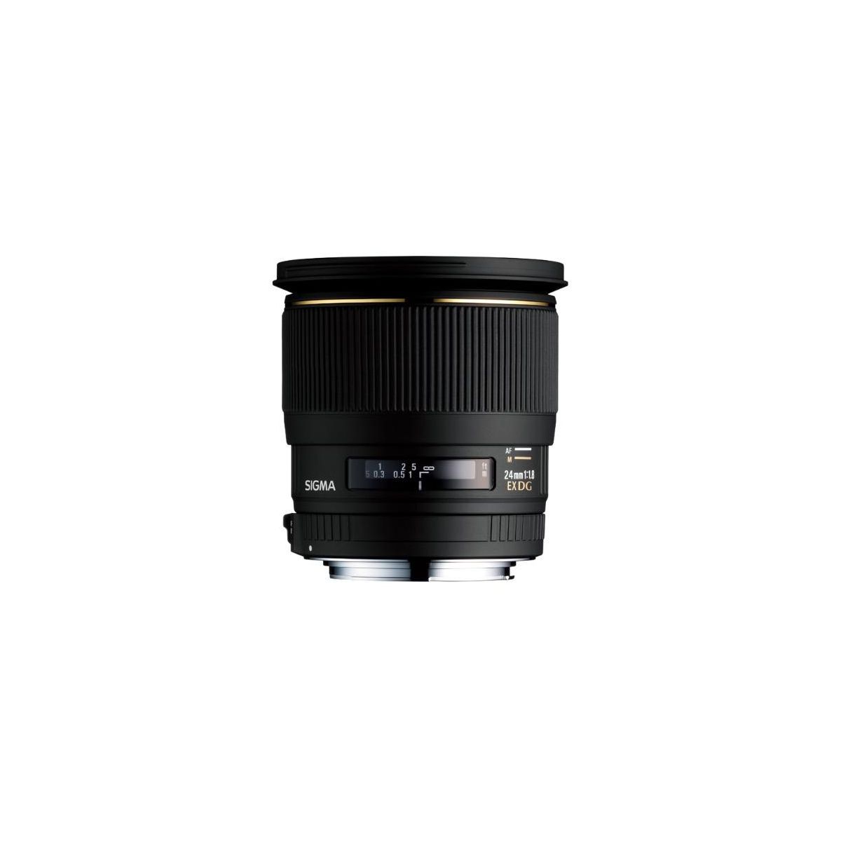 Sigma 24mm f/1.8 EX DG Aspherical Macro Large Aperture Wide Angle Lens for Nikon SLR Cameras