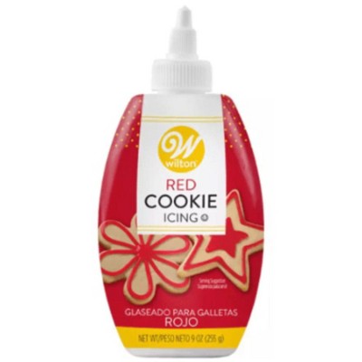 Wilton Red Cookie Icing 9 oz (Pack of 2)