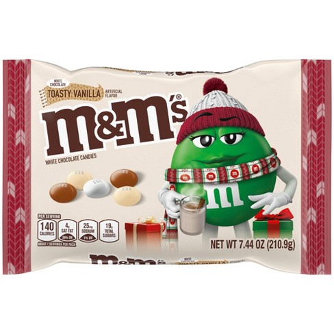M&M's Caramel Candy Party Size 6ct Pouches 