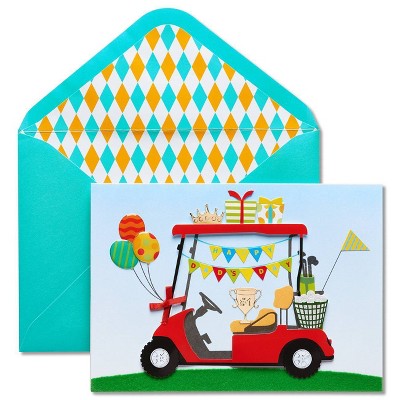  Father's Day Greeting Card Handmade Golf Card - PAPYRUS 