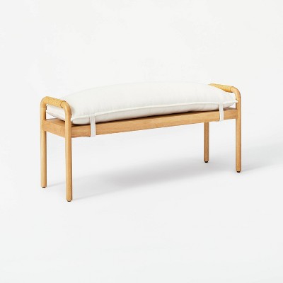 Ventura Bench Natural - Threshold&#8482; designed with Studio McGee