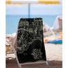 Lord Of The Rings Map Of Me 30” x 60” Beach Towel - 2 of 4