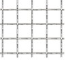 vidaXL Crimped Garden Wire Fence Stainless Steel 39.4"x33.5" 0.8"x0.8"x0.1" - 3 of 3