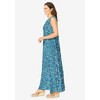 Woman Within Plus Size Sleeveless Crinkle Dress - 4 of 4