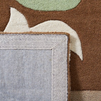 Ivory Elegance Hand-Tufted Wool-Viscose Blend Rectangular Rug
