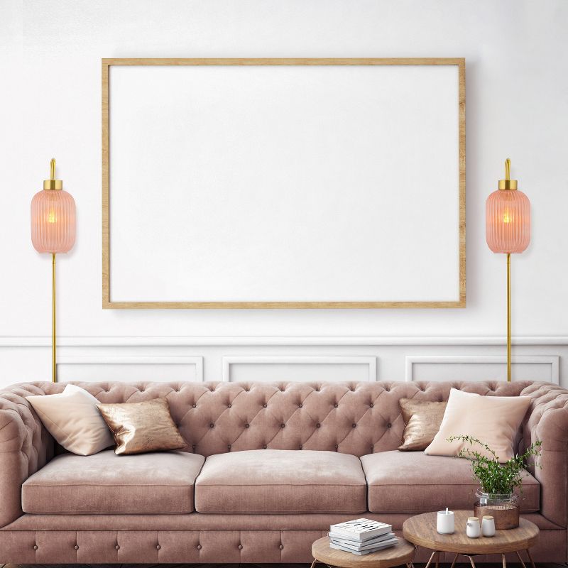 32&#34; Otto Retro Wall Sconce Pink - River of Goods, 5 of 12