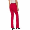 ZayWay Women's Stretch Bootcut Dress Pants with Pockets - Wear to Work - Ponte Treggings - 3 of 4