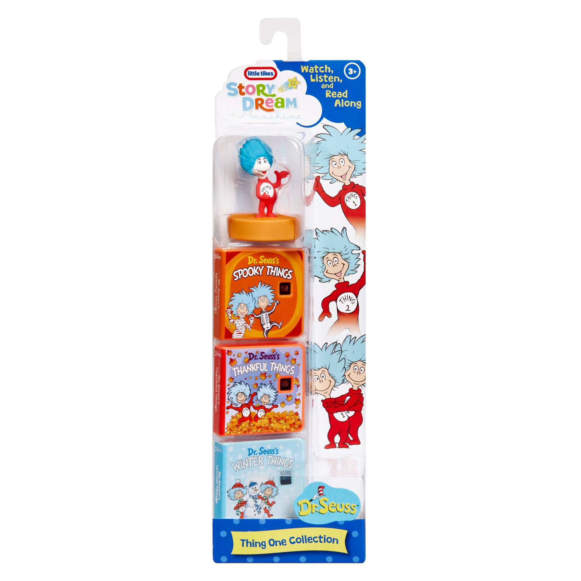 Little Tikes Story Dream Machine Dr. Seuss Thing 1 Collection Storytime Audio Books