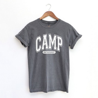 Simply Sage Market Women's Camp Enthusiast Short Sleeve Garment Dyed Tee