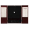 Viper Metropolitan Sisal Fiber Bristle Dartboard and Cabinet Bundle Standard Set - Mahogany - 2 of 3