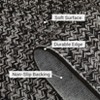 Modern Washable Area Rug, Soft Non-Slip Carpet for Living Room & Bedroom, Large Farmhouse Throw Rug, Non-Shedding, Stain Resistant (Multi) - 4 of 4