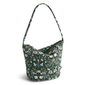 Vera Bradley Women's Outlet Cotton Slouchy Bucket Shoulder Bag - 1 of 3
