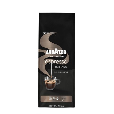 Lavazza Qualita Rossa Ground Coffee Blend Bag, Medium Roast, 8.8 Ounce 