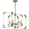 Savoy House Rotterdam 6 - Light Pendant in  Warm Brass - 2 of 4