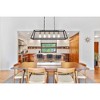 Elegant Lighting Resolute 5 light brass and black Pendant - 2 of 4